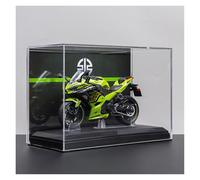 SYYANFEI Modellino Realistico Moto Scala 1:12 Per Kawasaki Ninja 400 Motocicletta Modello In Lega Auto Giocattoli Veicolo Da Esposizione Statica Regalo Souvenir Regalo Ragazze Ragazzi(Green-A)