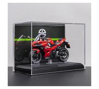 SYYANFEI Modellino Realistico Moto Scala 1:12 Per Kawasaki Ninja 400 Motocicletta Modello In Lega Auto Giocattoli Veicolo Da Esposizione Statica Regalo Souvenir Regalo Ragazze Ragazzi(Red-A)