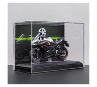 SYYANFEI Modellino Realistico Moto Scala 1:12 Per Kawasaki Ninja 400 Motocicletta Modello In Lega Auto Giocattoli Veicolo Da Esposizione Statica Regalo Souvenir Regalo Ragazze Ragazzi(Black-A)