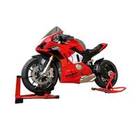 SYYANFEI Modellino Realistico Moto Scala Modello Motocicletta Pressofusa In Lega Di Metallo Dinamico Ducati V4S Racing Modello 1:6 Giocattolo Sonoro, Con Vernice Spray Regalo Ragazze Ragazzi