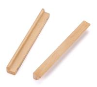 SYZOW 6 Pezzi Maniglie di legno dell'armadio della cucina, Cabinet Hardware Drawer Pulls, Maniglie di porta dell'armadio della cucina Pull, Maniglie 192mm