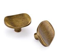 SYZOW 6 Pezzi Maniglie per Cucina, Maniglie per Cassetti, Hardware per Armadi, Maniglie in Zinco per Cassettiere e Comò (ottone antico)