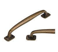 SYZOW 6 Pezzi maniglie per mobili antichi Distanza fori 128mm Maniglie per mobili da cucina Maniglie antiche per mobili Maniglie per Armadio vintage Maniglie