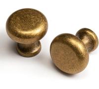 SYZOW 6 Pezzi Pomelli Antichi per Cassetti, Maniglie Vintage per Mobili e Armadi, Accessori per Cucina (Bronzo)