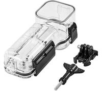 Syzplnwy Custodia impermeabile per DJI Pocket 3, custodia subacquea da 60 m con vetro temperato, controllo touch completo, Trasparente, 1 confezione, Attivo