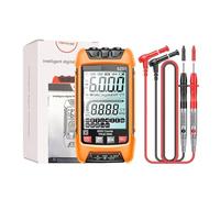 SZ01 SZ02 Multimetro Digitale Intelligente Palmare Multifunzionale Ad Alta Precisione Strumento Di Manutenzione For Elettricisti Resistenza Alla Temperatura Misurazione Accurata(SZ01 orange)