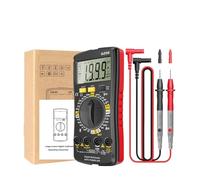 SZ08 Professional Digital Multimeter Ultra-thin Storage Meter Auto Voltmeter AC DC 220V Resistance Handhold Testers(SZ08 Red)