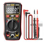 SZ202 Tester multimetro digitale AC/DC Corrente di tensione Automatico Display digitale Digital Digital Strumenti di tester NCV intelligente - Red