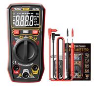 SZ202 Tester multimetro digitale AC/DC Corrente di tensione Automatico Display digitale Digital Digital Strumenti di tester NCV intelligente Withe Box - Red