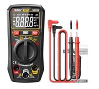 SZ202 Tester multimetro digitale AC/DC Corrente di tensione Automatico Display digitale Digital Digital Strumenti di tester NCV intelligente - Black