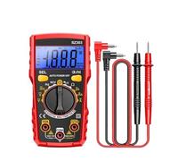 SZ303 Digital Multimeter 1999 Count AC/DC Voltage Current Resistance Precision Portable Electrical Tester Tools(Red)