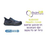 SZ500B FLEXIFLY BLU ROYAL SCARPA ANTINFORTUNISTICA S1PS FO SR HRO SOTTOZERO