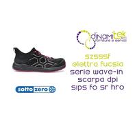 SZ555F ELETTRA NERA FUCSIA SCARPA DONNA ANTINFORTUNISTICA S1PS FO SR HRO SOTTOZE