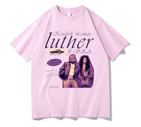 SZA Lana Tour, maglietta musicale in cotone biologico, regalo elegante per gli amanti del R & B, nero/bianco, rosa, M