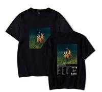 SZA Music Tee - Maglietta unisex in cotone ecologico, ideale per festival e regali, Nero , M