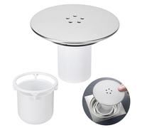 Szaboviktoria 90/115 mm Tappo Scarico Doccia, Piletta Filtro Capelli, Copri Scarico Anti Odore, Facile da Installare, Previene Intasamenti, Accessorio per Doccia Standard