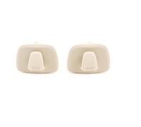 Szaerfa Auto Tetto Ganci Accessori Appendiabiti Interno Fila Posteriore Gancio Trim per Volvo 18-20 Modello XC40 XC60 XC90 16-20 Modello S90 V90 (Beige)