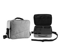 Szaerfa Custodia per DJI Flip, borsa da viaggio in tessuto Oxford per Drone/.telecomando RC2/RC-N3/Batterie/Elica volare più accessori combo, grande capacità Drone Organizzatore Borsa (Grigio)