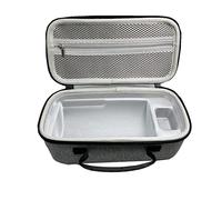 Szaerfa Custodia per il trasporto del proiettore portatile per Samsung Freestyle per Nebula Anker Capsule 3 Laser, borsa da viaggio con chiusura lampo per la conservazione degli accessori