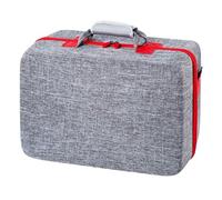 Szaerfa Custodia rigida per PS5 Slim - Console di gioco Disc/Digital Edition/Controller e accessori, borsa protettiva da viaggio per Sony PS5 Slim (Grigio)