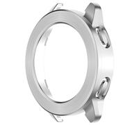 Szaerfa Guarda telaio protettore caso di copertura con lunetta Anello Loop Cover per Xiaomi Watch S3, Smartwatch TPU Custodia protettiva Accessori di sostituzione (Argento)