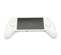 Szaerfa Housse de protection pour console Retroid Pocket 5,Poignée d'extension de manette de jeu imprimée en 3D,Accessoires pour console de jeu Pocket 5,Design ergonomique (Blanc)