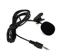 Szaerfa Mini Microfono da 3,5 mm a Mani libere Clip per Computer Clip per Microfono Mini Risvolto per PC