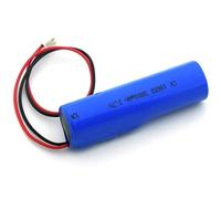SZAJOR Batteria Ricaricabile agli ioni di Litio da 3,7 V 3800 mAh 18650 con Batteria di Ricambio con Spina XH 2P, 1 pz.