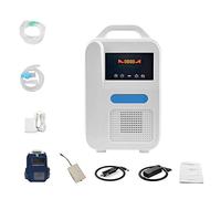 SZAJOR Concentratore di Ossigeno, Macchina per Ossigeno Ricaricabile Portatile, con Funzione nebulizzatore, per Uso Domestico e in Auto da Viaggio, con Batteria Ricaricabile Rimovibile