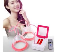 SZAJOR Strumento per la Cura del Torace Femminile del Seno Elettrico, Tazza per massaggiatore del Seno Femminile per l'ingrandimento,D Cup