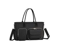 szaluyk Borsa Pranzo,2 In 1 Borsetta Termica - Borsa Tote Grande Impermeabile Per Laptop | Per Borraccia Snack Ombrello Ufficio Viaggio Quotidiano Picnic All Aperto Donne Uomini