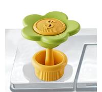 szaluyk Bottoni del serbatoio a pressione per WC, a forma di, per la sostituzione di coperchi e coperchi per lavello, pratici e per la lavanderia