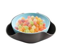 szaluyk Ciotola per snack - 6 scomparti | Ciotola suddivisa per snack con coperchio, set di ciotole multiple per feste e finger food, vassoio da portata con ciotole per stuzzichini