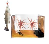 szaluyk Esca da pesca - Soft Worm | Esca galleggiante riccio di mare | per pesca bassa, pesca luccioperca, effetto slow sinking, altamente flessibile, ideale per rigging, durevole, acqua dolce salata