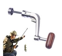 szaluyk Fishinng Rel Power Hanndle - Impugnatura di ricambio per mulinello da pesca, manovella, mulinello pieghevole, parti di riparazione e accessori