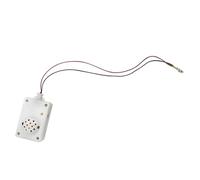 szaluyk Ghost Great Speaker | Prop di Fantasma urlante attivato dalla Voce | con Luce a LED | Halloween Scary Sound Toy | Haunted House & Escape Room Prek Decoration 2.56x2.36 x 1,18 Pollici