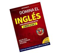 szaluyk Libro Per Imparare Inglese | 6-in-1 Quaderno Di Grammatica E Vocabolario Inglese | Facile Quaderno Bilingue Per Viaggio Affari Vacanza Studio All'Estero Studenti Negoziazioni Scuola Lettura