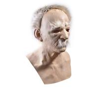 szaluyk Masks vecchi spaventosi - Capoocestro di Halloween Costume per adulti Provvini odore, per favore apri il pacchetto e posizionano in un luogo ventilato per 24 ore prima 'uso.
