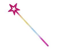 szaluyk Star Wand - Magic Princess Five Pointed Star Wand | Creative Funny Fint Toy | Adatto a Piccole Principesse, Fate, Ballerini 13x2,9 pollici/33.02x7.37 cm