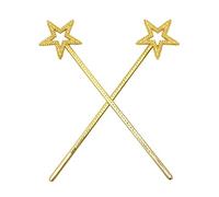 szaluyk Star Wand - Magic Princess Five Pointed Star Wand | Creative Funny Fint Toy | Adatto a Piccole Principesse, Fate, Ballerini 13x2,9 pollici/33.02x7.37 cm