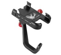 szaluyk Supporto per cellulare per moto - Scooter Manubrio,Supporto per cellulare girevole a 360 gradi resistente agli urti per moto e mountain bike
