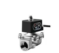 SZBTQMUW Elettrovalvola antideflagrante normalmente Chiusa in Acciaio Inossidabile da 1", valvola for Acqua, Gas Naturale, Miniera di Carbone, Chimica, valvola 220 V(NPT-24VDC)