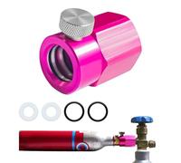 SZBYH CO2 Refill Quick Adattatore,Adattatore rapido per cilindri di CO2,Adattatore di ricarica CO2 compatibile,Crystal 3.0,Gala,Art,Terra,E-Duo,per il collegamento W21.8-14 CO2