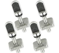 SZCXDKJ 4Pcs Tavole Da Surf Vite Pinna In Acciaio Inox Bullone Kit Pinna Piastra Accessori di Ricambio per Tavola Lunga, SUP Gonfiabile, Tavole Paddle Argento