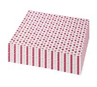 SZCXDKJ 50 fogli di carta cerata impermeabile per alimenti, 21,5 x 25 cm, per dolci, torte, formaggio, cottura