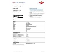 SZCZYPCE DO RUR COBRA 100MM - KN 87 00 100