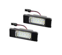 SZDGJ 2 pezzi luce targa bianca senza errori, for Nissan X-Trail T30 T31, for Qashqai J10 J11 Primera P12 Pathfinder R51 Juke F15 Lampada targa
