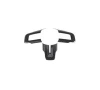 SZDGJ For Ford, Mustang, 2015 2016 2017 2018 2019 2020 2021 2022, copertura interna del volante dell'auto in stile fibra di carbonio ABS decorazione del telaio Rivestimento del volante