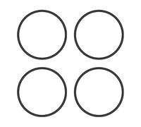 SZDPC Set di 4 coperchi per filtro a sabbia O-Ring P6563 (125 x 115 x 5 mm) - compatibile con Bestway Flowclear 1000/1200/1500 - nero, gomma nitrilica