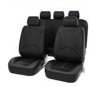 SZFCL 9 Pezzi Auto Set Coprisedili per Mercedes-Benz GLK 2008-2013, Cuscino del Sedile Traspirante Impermeabile Antiscivolo Copri Sedili Auto,Black